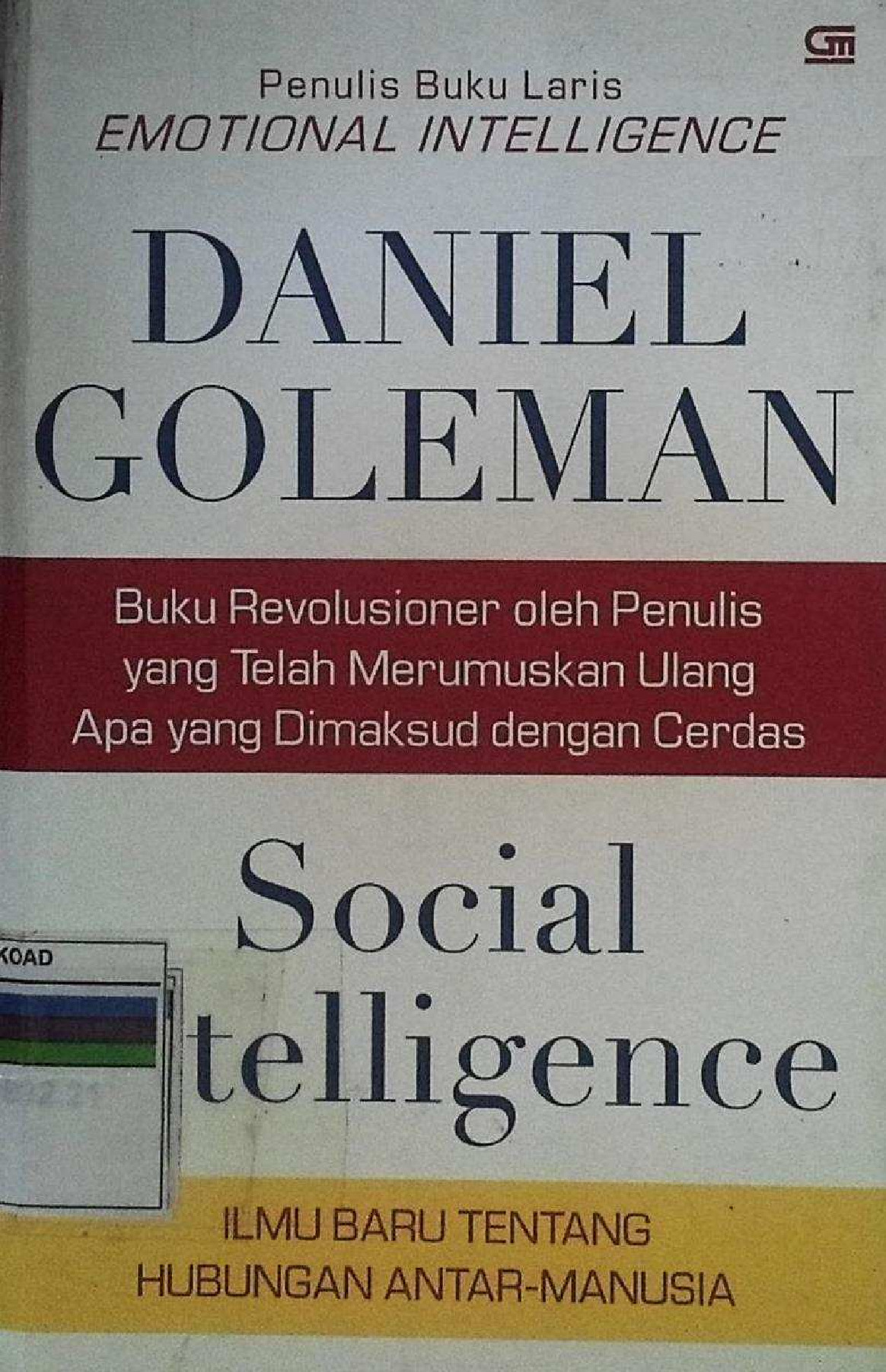 Buku Revolusioner Oleh Penulis Yang Telah Merumuskan Ulang Apa Yang Dimaksud Dengan Cerdas Social Intelligence